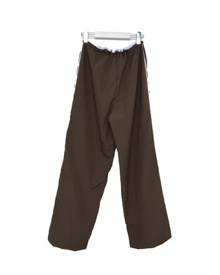 Low-rise track pants