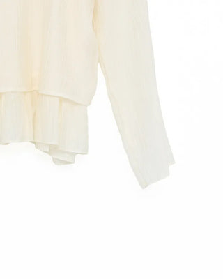 Camisole & Frill Blouse Set