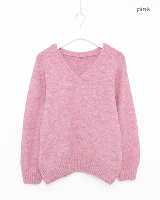 Soft V-neck sweater