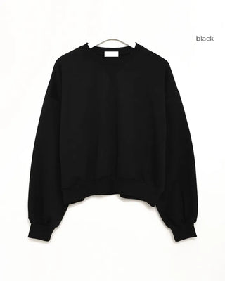Basic color sweatshirt