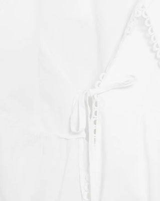 Big collar flared blouse