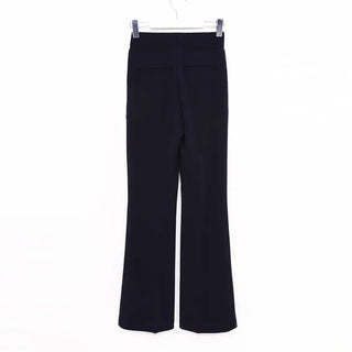 Slim bootcut slacks