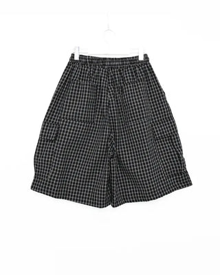 Checked cargo Bermuda shorts