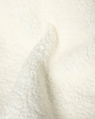 Boa-lined check hooded jacket