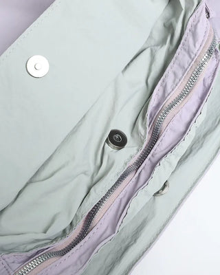 Nylon pocket shoulder bag