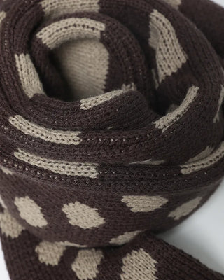 Dot Point Border Scarf