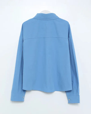 Oversized collared shirt