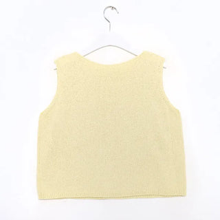 Bouclé Sleeveless Knit