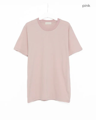 (Unisex) Basic Round Short-Sleeve T-Shirt