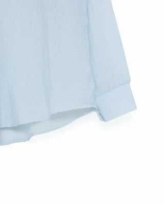 Oversized sheer shirt