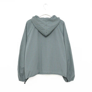 Checked hoodie