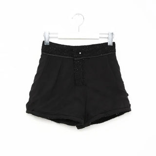 Back pocket tweed shorts