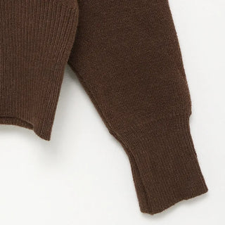 Half-zip knit