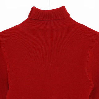 Turtleneck slim T-shirt