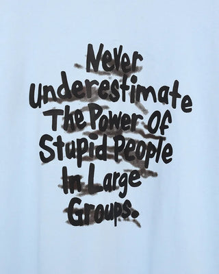 Spray lettering half T