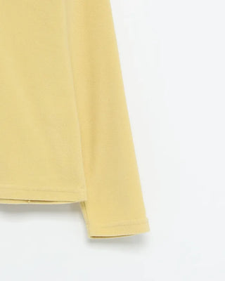Button-detail fleece hoodie