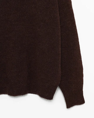 Neckline Layered Round Knit