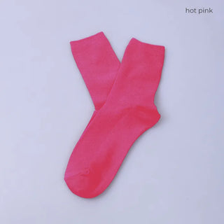 Basic color socks