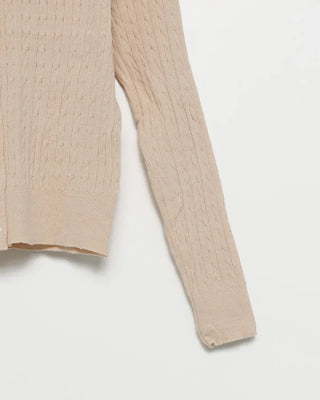 Cherry Cable Knit Cardigan