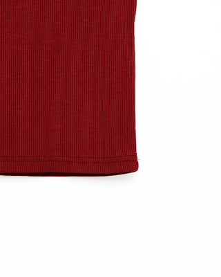 Simple ribbed slim American camisole