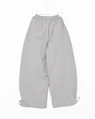 Center Lettering Nylon Track Pants