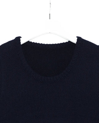 U-neck wool vest
