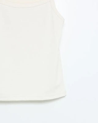 Sleeveless & Lace Long-Sleeve T-Shirt Set