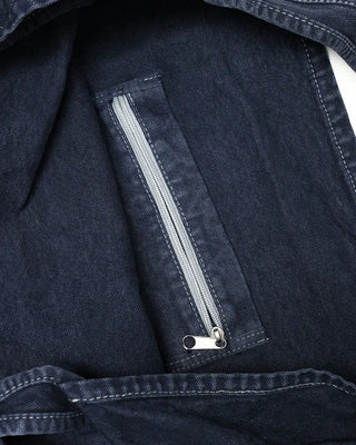 Washed cotton shoulder bag