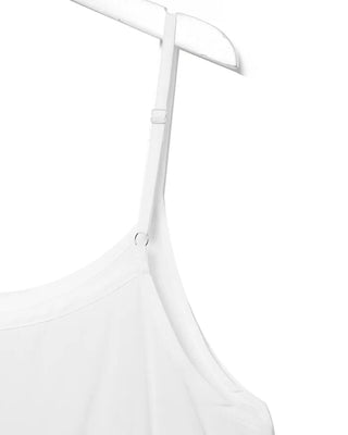 Frilled tunic camisole dress