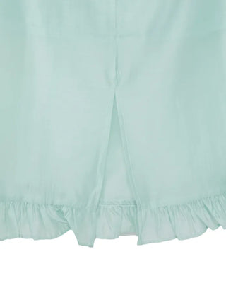 Layered ruffle skirt