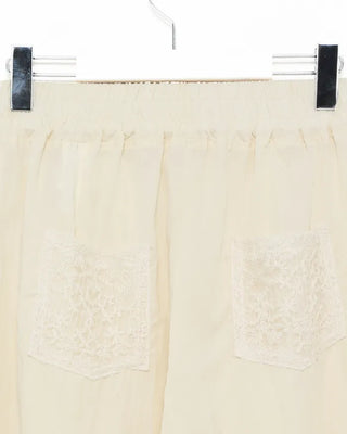 Side lace sweatpants