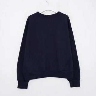 Lettering Cropped Sweatshirt