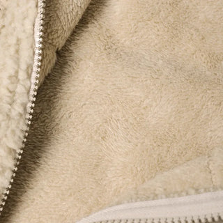 Unisex 2-way boa zip-up jacket