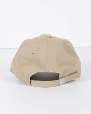 B cotton ball cap