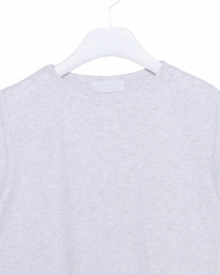 Modal cropped short-sleeved T-shirt