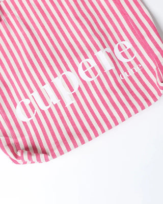Striped Lettering Eco Bag
