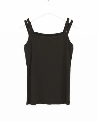 Layered sleeveless