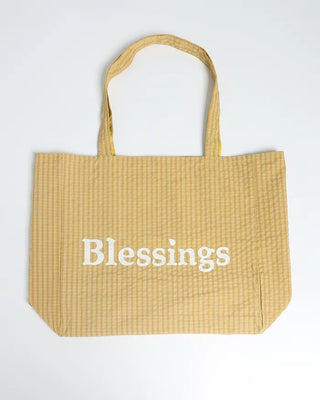 Blessings Lettering Big Tote Bag
