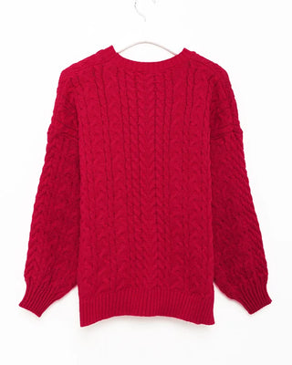 Cable Round Neck Knit