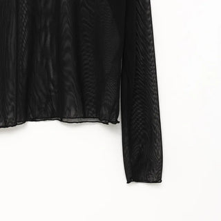Layered sheer t-shirt