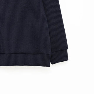 Unisex Basic Half-Zip Knit