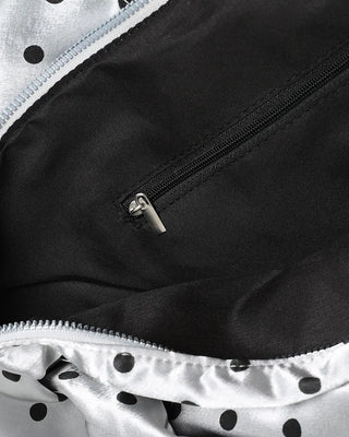 Polka Dot Nylon Tote Bag