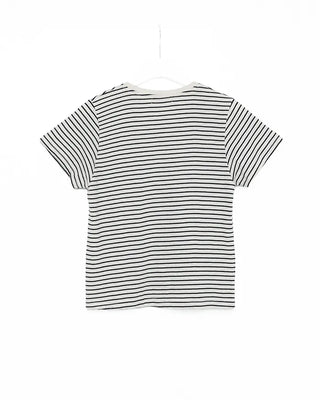 Basic Fit Striped Short Sleeve T-Shirt