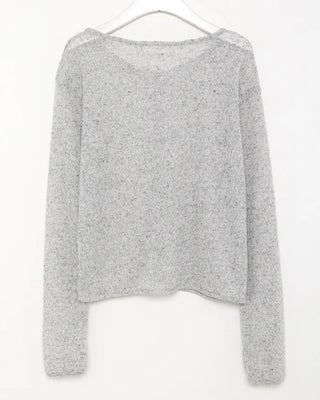 Linen blend cardigan