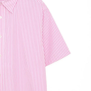 Unisex striped short-sleeved shirt