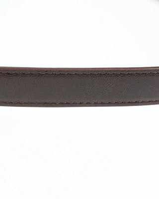Buckle Leather Shoulder Bag