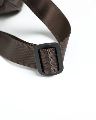 Faux Leather Multi-Pocket Waist Bag