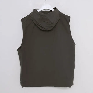 (Unisex) Hooded Anorak Vest