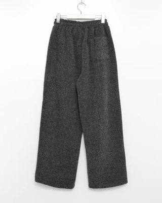 Drawstring wide sweatpants