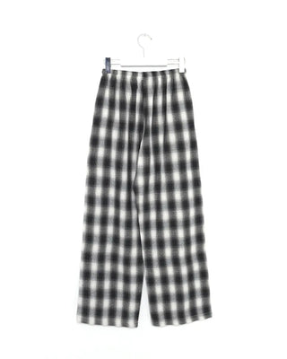 Checked Banding Pants